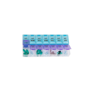 Rabbonix Pill Medicine Organizer Reminder Storage Box